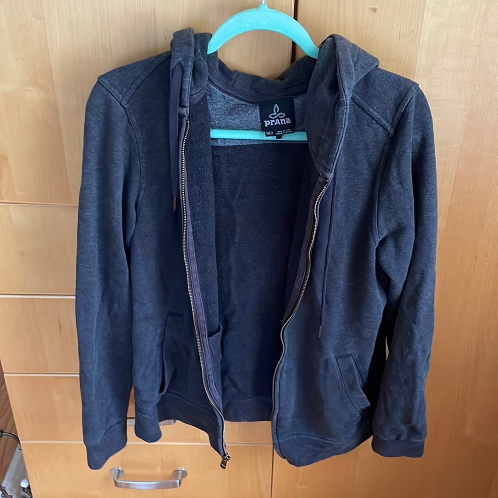 Prana zip up hoodie medium